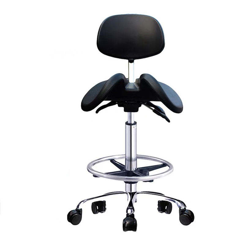 426-Laboratory Furniture Swivel Chair Saddle Dental Assistant Chair Ergonomic Horse Saddle Chair Dental.jpg